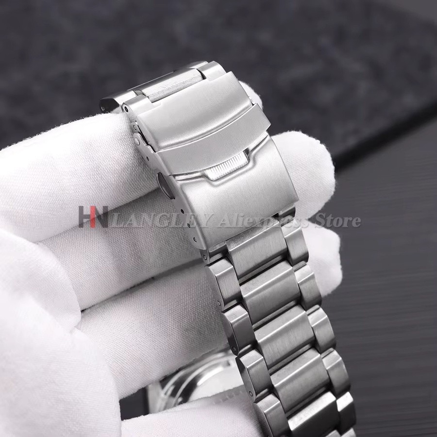 Seiko Uhrenarmband Edelstahl, Silber, Herren - Bild 3