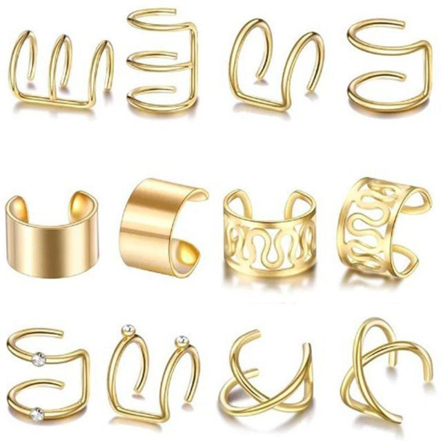 Neoglint Ohrringe, Metall, Gold, Unisex - Bild 1