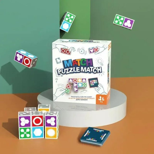 IYUEQIANLI Montessori Logisches Denken Brettspiel Zuordnungs Puzzle 3-6 Jahre - Bild 1