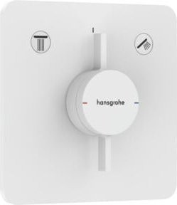 Hansgrohe Mischer DuoTurn Q UP Duschset für 2 Verbraucher in Mattweiß - Bild 1