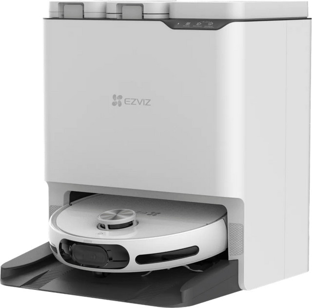 Ezviz RS20 Max Saugroboter in Weiß mit Self-Cleaning-Dock, Edge Cleaning und Anti-Tangle-Rolle - Bild 1