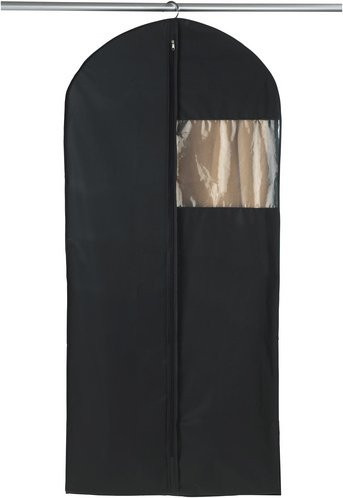 Wenko Kleidersack aus Polyethylen in Schwarz, Breite: 12 cm, Höhe: 135 cm - Bild 1