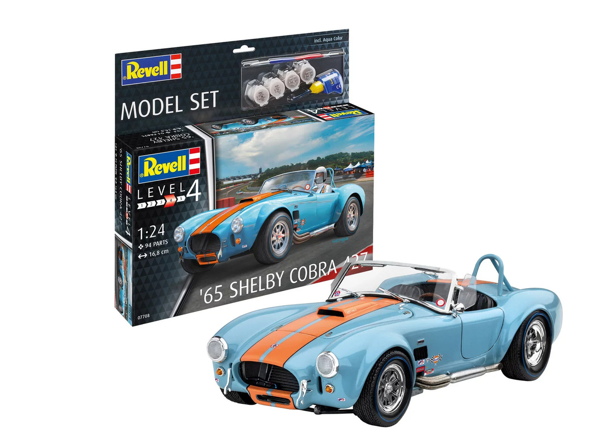 Revell Model Set '65 Shelby Cobra 427, Modellbau, 1:24 - Bild 2