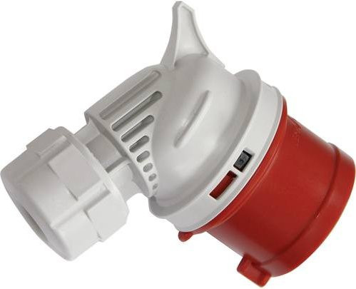 SIROX CEE Winkelstecker 32A 5polig 400V Rot - Bild 1