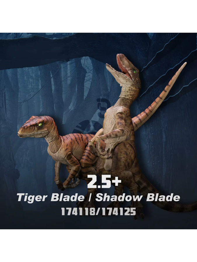 Nanmu Studio Smart Series Raptor 2.5+, Modell-Actionfigur, 1/12 Maßstab, ab 2 Jahren - Bild 2