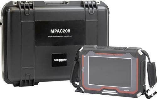 Megger MPAC208 Akustikkamera in Schwarz mit einem Messbereich von 0,3 bis 200 m, kalibriert nach Werksstandard - Bild 1