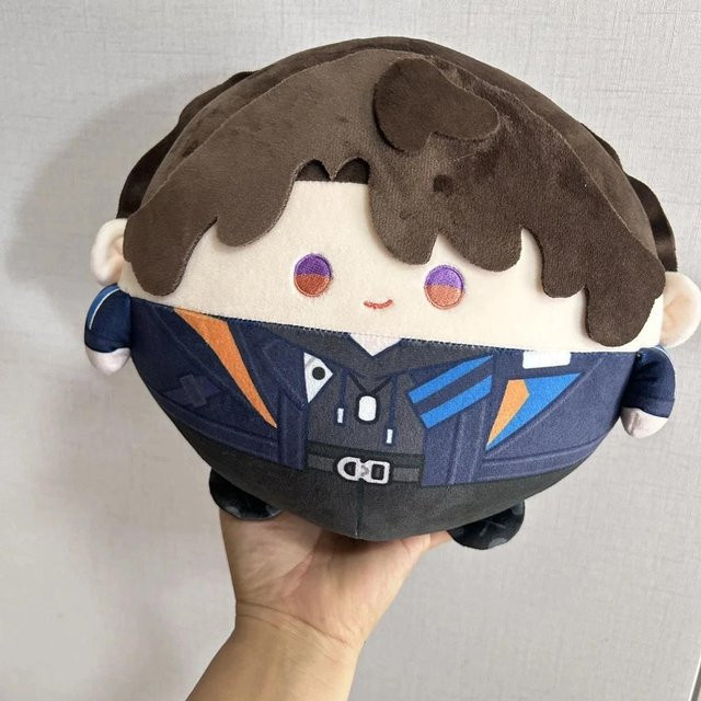 Liebe Und Tiefraum Runde Dango Plüschkissen, Stofftierkissen, 20cm - Bild 1