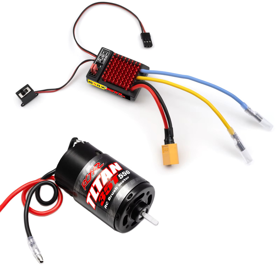 RCXAZ Brushed Power Kit 550 Motor, RC Auto Upgrade-Teile - Bild 5