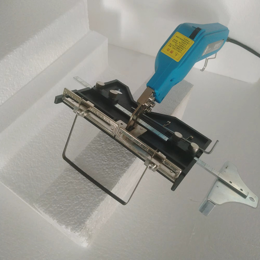 KS EAGLE Elektrischer Schaumstoffschneider in Blau mit Thermomesser zur Styroporformung, 100–250 W - Bild 4