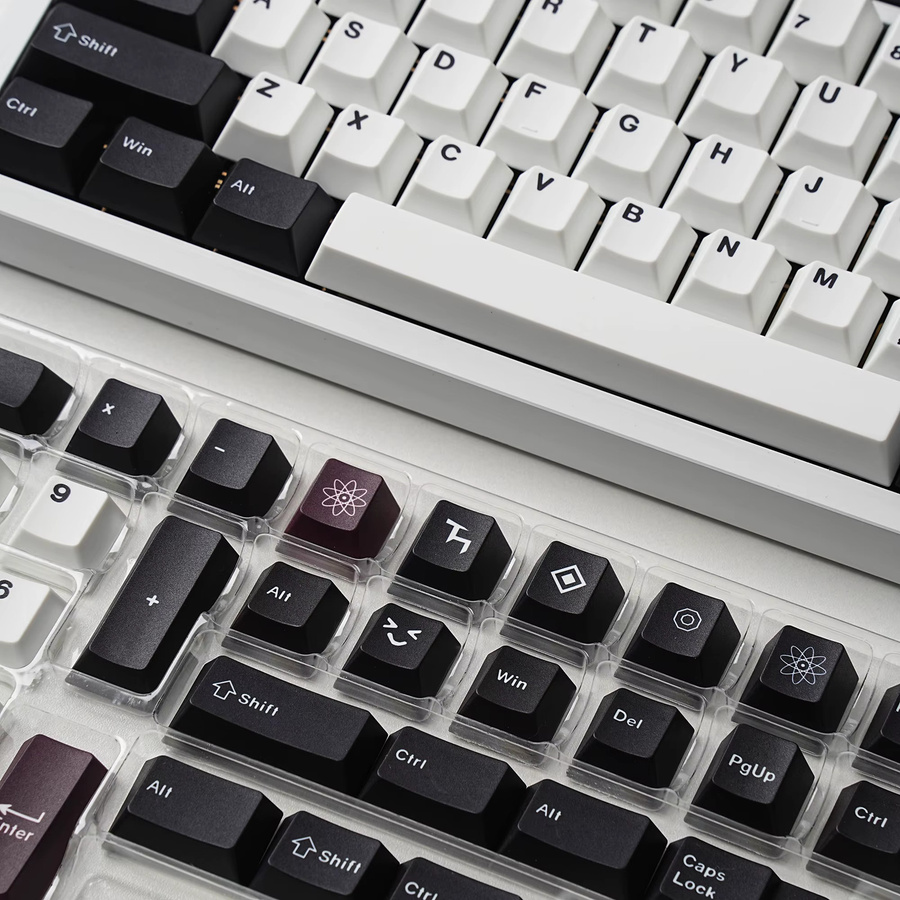 Eagiacme GMK Clone Keycaps für mechanische Tastaturen mit Cherry-Profil und Dye-Sub-PBT in verschiedenen Layouts Deutsch, Französisch, Englisch, Japanisch und Spanisch - Bild 4