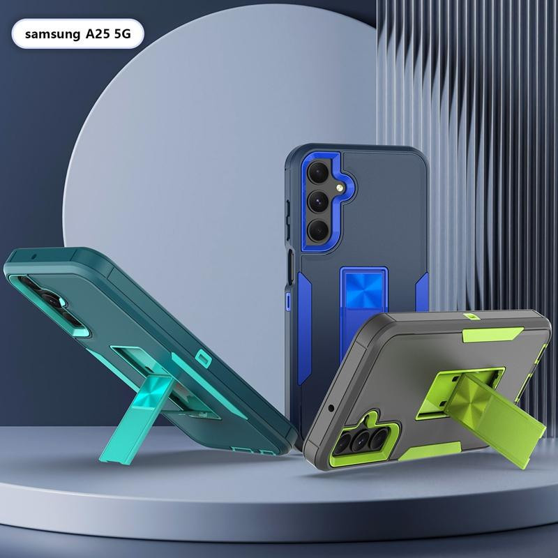 Stoßfeste Heavy Duty Handyhülle mit Ständer für Samsung Galaxy S24 S23 S22 Ultra Plus und A-Serie A15 A25 A35 A14 A24 A34 A54 A23 A33 A53 A73 - Bild 2