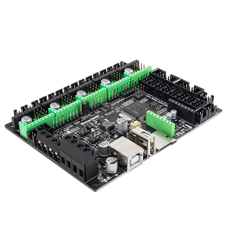 MKS Robin Nano V3.1 32-Bit-Motherboard mit TS35 Touchscreen und TMC2209 UART in Schwarz für Ender 3 und CR-10 3D-Drucker, kompatibel mit Marlin und Klipper - Bild 4