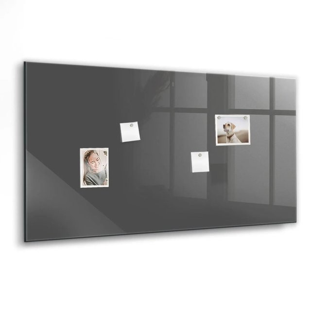 Tulup Glasmagnettafel Grau B: 120 cm, H: 60 cm - Bild 1