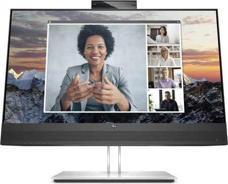 HP E24m G4 LED-Monitor Full HD IPS Display 60,5 cm (23,8 Zoll) Schwarz Silber mit HDMI und DisplayPort - Bild 1