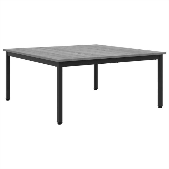 vidaXL Couchtisch modern in Grau Sonoma aus Holzwerkstoff, B/T/H: 100 x 100 x 45 cm - Bild 1