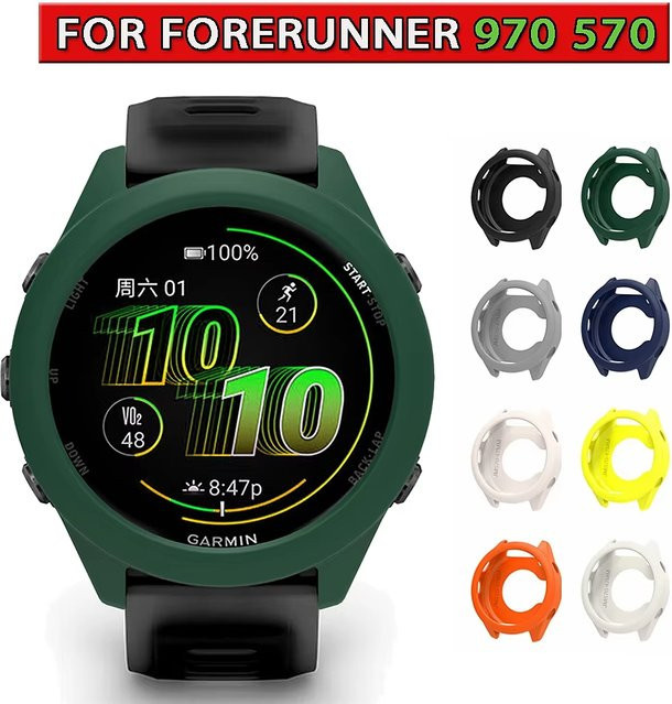 Garmin Schutzhülle für Smartwatch, Schwarz, Unisex - Bild 1