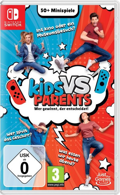 Kids vs. Parents Partyspiel Familienspiel - Bild 1