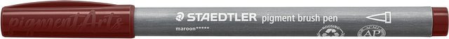 Staedtler Pigment Brush Pen in Marone Braun - Bild 1
