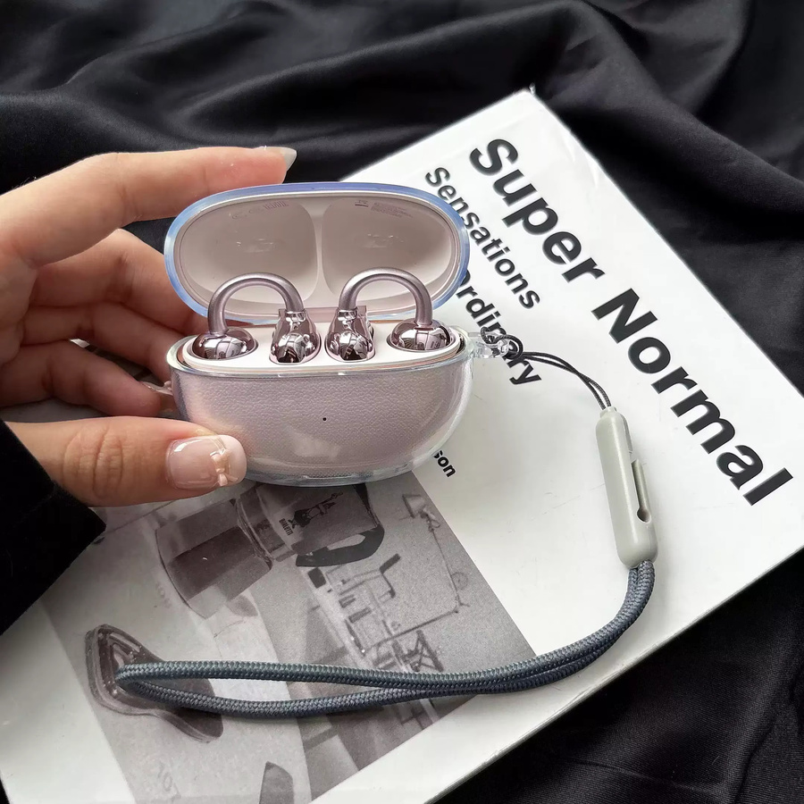 Honor LCHSE 2 Pro Kopfhörer-Etui aus transparentem TPU-Material als sturzsichere weiche Hülle - Bild 4