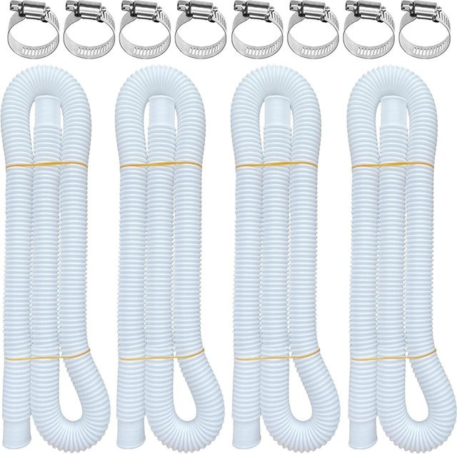 Intex Ersatzschlauch für oberirdische Pool-Filtrationspumpen, 32 mm, Weiß - Bild 1