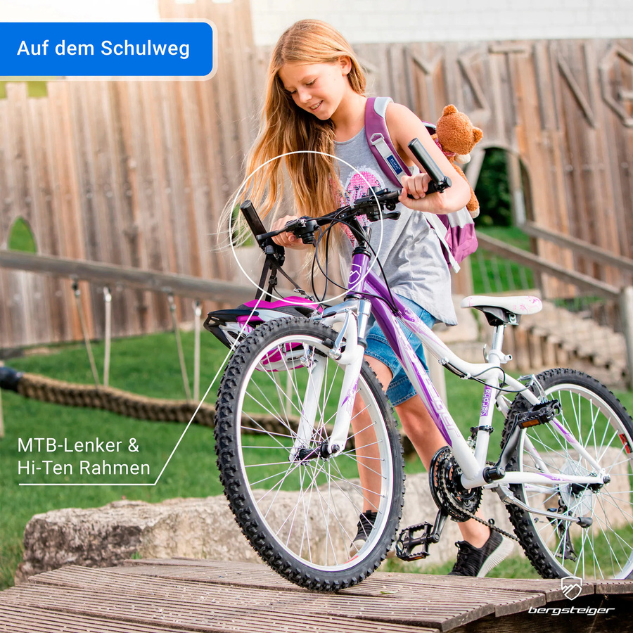 Bergsteiger Mountainbike Verona, 24 Zoll - Bild 2