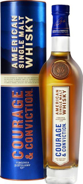 Courage & Conviction Single Malt Whisky, USA, 46 % Vol., 0,7 l - Bild 1