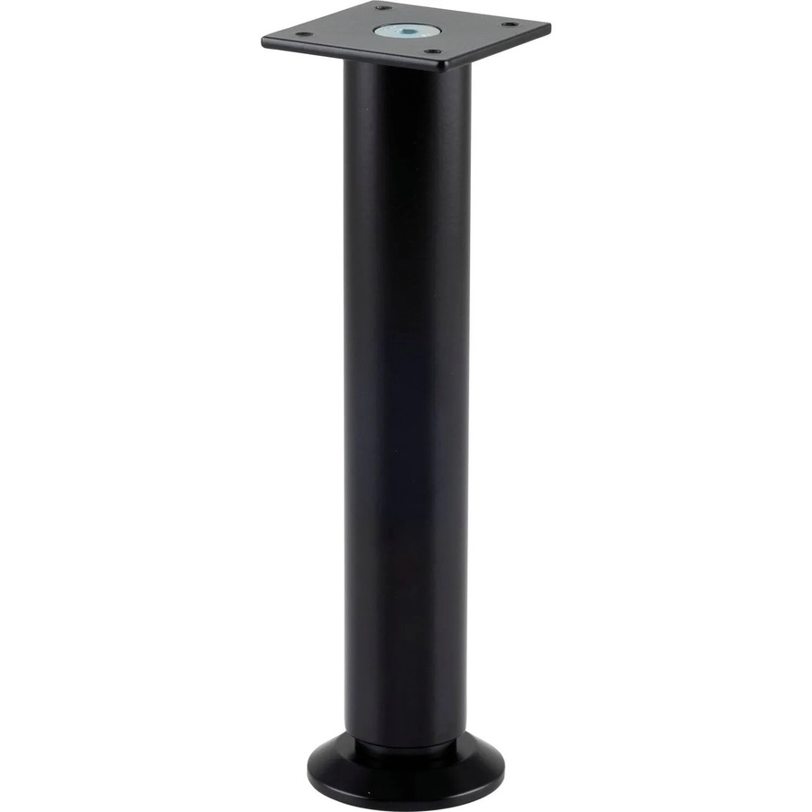 Simausrom Möbelfuß aus Aluminium in Schwarz Matt, höhenverstellbar, Durchmesser: 3 cm, Höhe: 19 cm - Bild 2