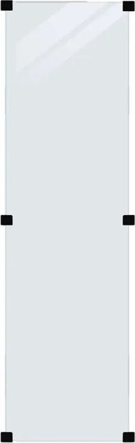 Glaszaun Element ESG klar B: 55,4 cm, H: 176 cm - Bild 1
