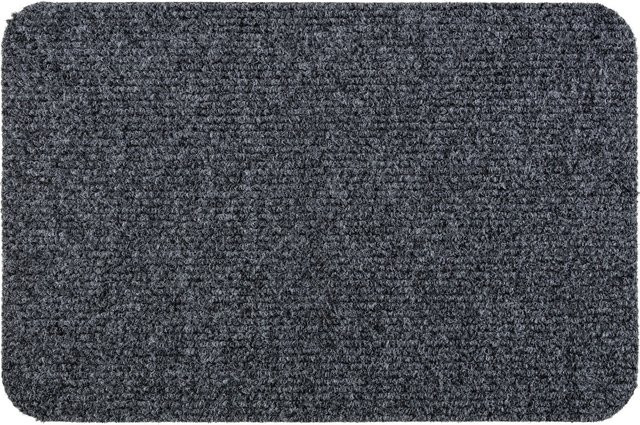 OBI Ripsmatte Mega Grau aus Polypropylen, rutschfest, B/T: 60 x 40 cm - Bild 1
