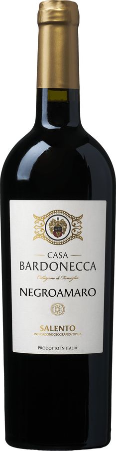 Casa Bardonecca Negroamaro Rotwein, Salento, Italien, 0,75 l - Bild 2