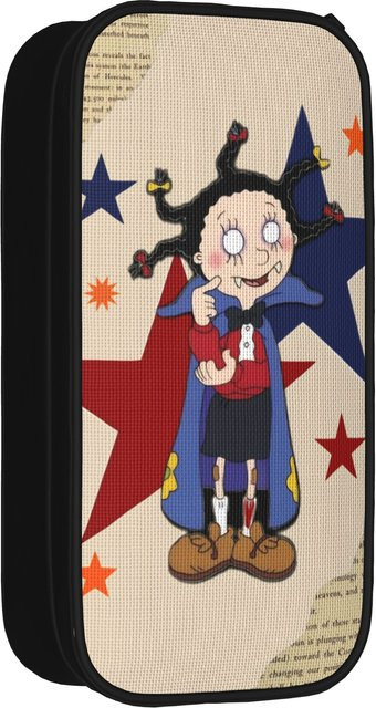 Doppellagige Federtasche Mona Die Vampirin Anime Schulbedarf von Fancy Style Studio in Multicolour - Bild 1