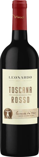 Leonardo Da Vinci Rotwein Sangiovese, Toskana, 2024, halbtrocken, 0,75 l - Bild 1