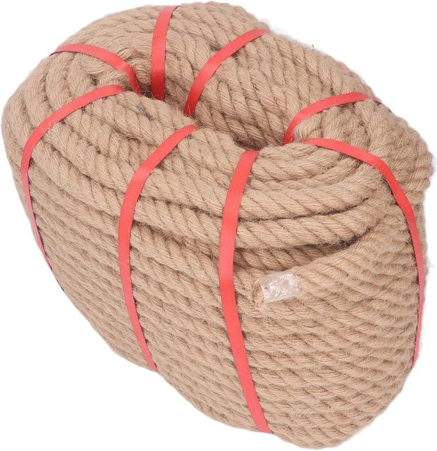 Aimo Juteschnur in Braun für DIY-Handwerk und Heimdekoration, Länge: 50 m, Durchmesser: 20 mm - Bild 1