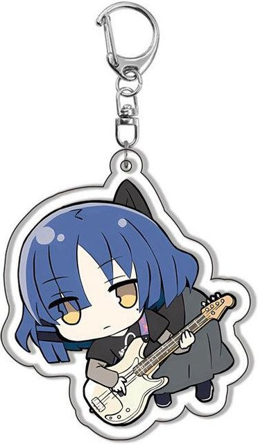 YIRAN Jewelry Schlüsselanhänger Acryl, Anime, 55mm, Unisex, grau - Bild 1