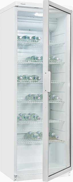 Exquisit Glastürkühlschrank GKS350-1-GT-280G in Weiss - Bild 1