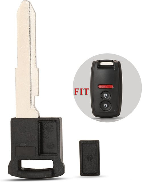 Jingyuqin Smart Insert Remote Notschlüssel in Schwarz für Suzuki Grand Vitara, SX4 und Swift (2006-2013) - Bild 1