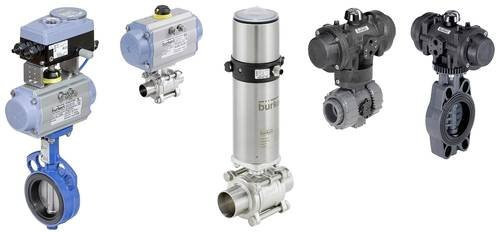 Bürkert Kugelhahn-Antriebseinheit 217279 8805 in Blau - Bild 1
