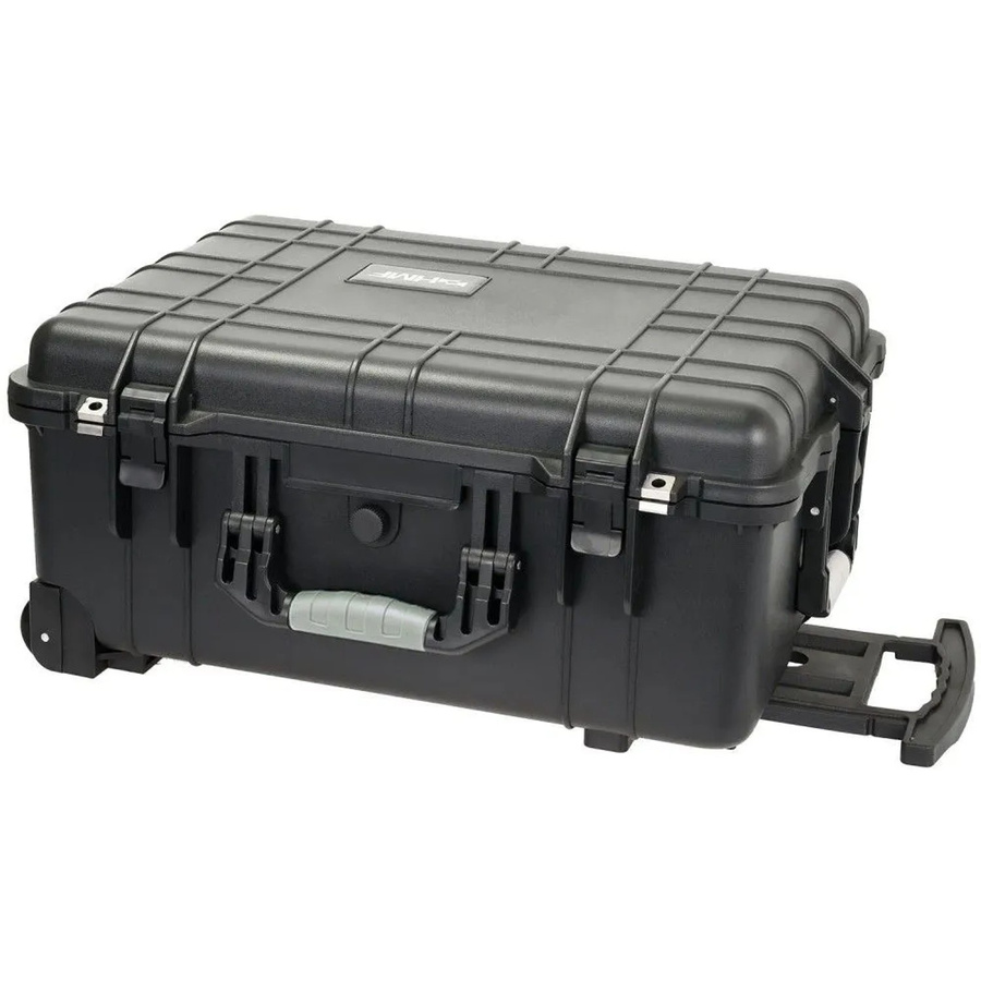 HMF ODK400 Outdoor Foto Kamerakoffer Trolley mit Rasterschaumstoff in Schwarz, B/T/H: 58 x 45 x 27 cm - Bild 2