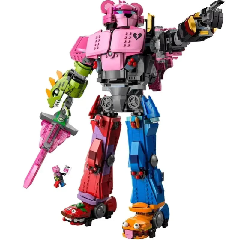 WSUEL Mecha Team Leader Spielzeugroboter-Modell, 2503 Teile, ab 14 Jahren - Bild 4