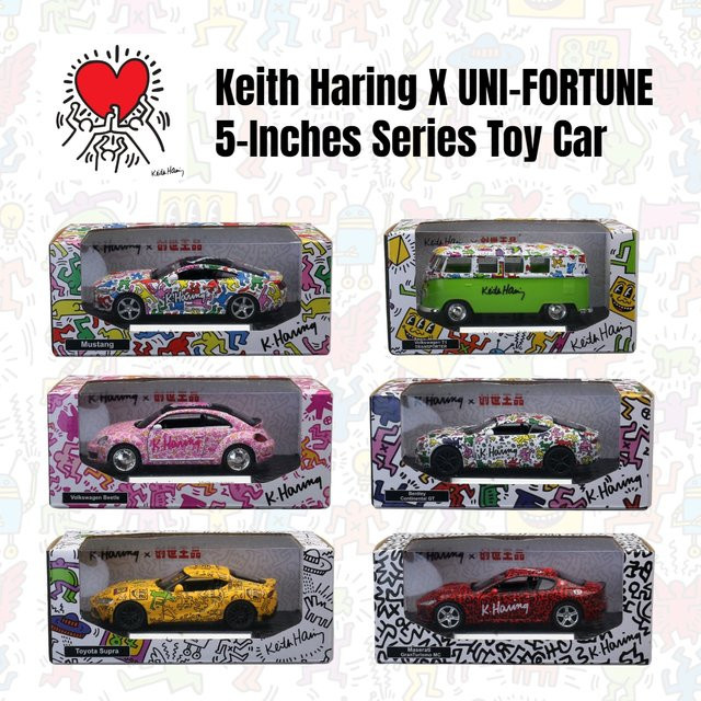 RMZ CiTY X Keith Haring Spielzeugauto Modell, 1:36, Metall - Bild 1