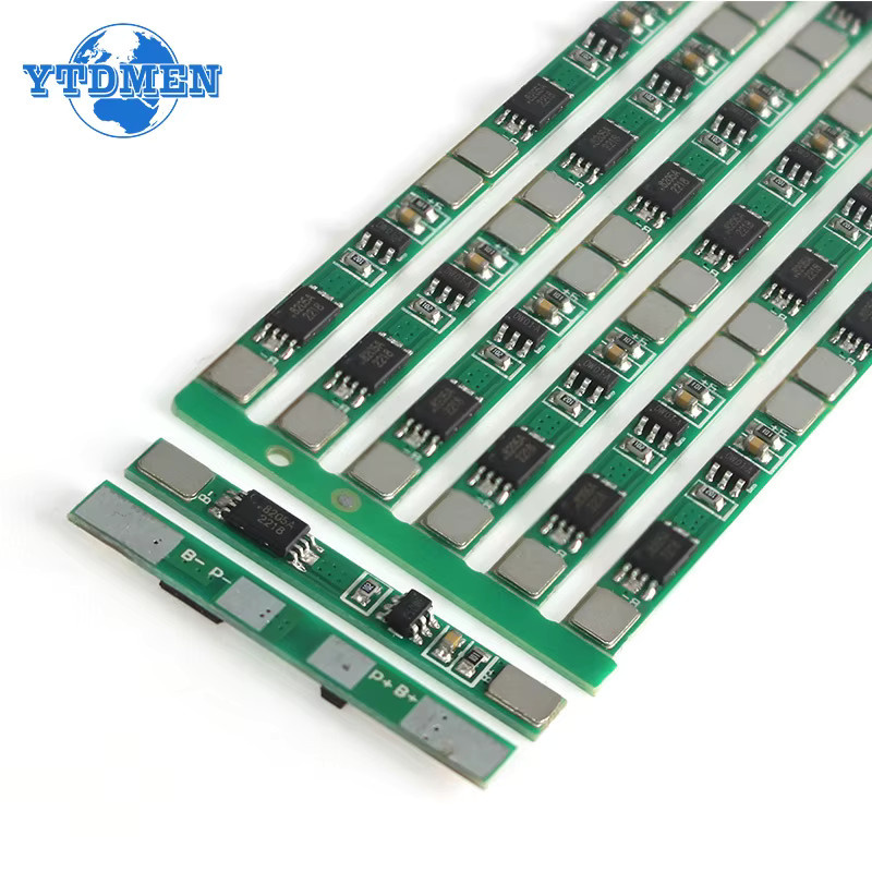 YTDMEN BMS Ladeschutzplatine für 1S 3,7 V 3A 18650 Lithium-Batterien, Grün - Bild 2