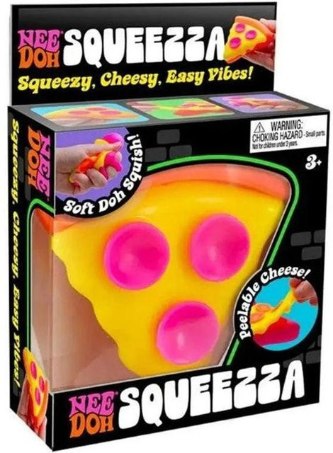Needoh Pizza Sensorischer Fidget Würfel Stressabbau Knetwürfel - Bild 1