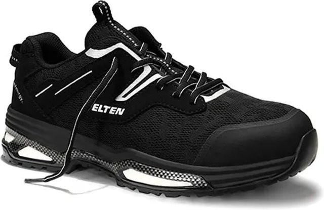 Elten Sicherheitshalbschuh York Xxe Black Low ESD S1P in Schwarz, Größe 48 - Bild 1