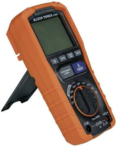 Klein Tools ET600 Digitales Hand-Multimeter in Orange, CAT III 1000 V und CAT IV 600 V mit 4000 Counts - Bild 2