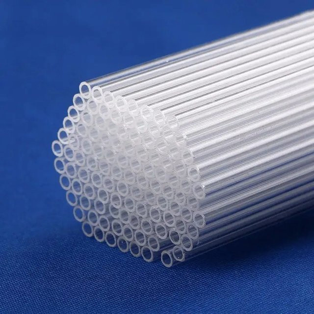 Transparentes Quarzglas-Kapillarrohr von tjlslzyh als Silica-Hohlstab mit einem Außendurchmesser von 2 mm bis 25 mm für Hochtemperaturanwendungen - Bild 1