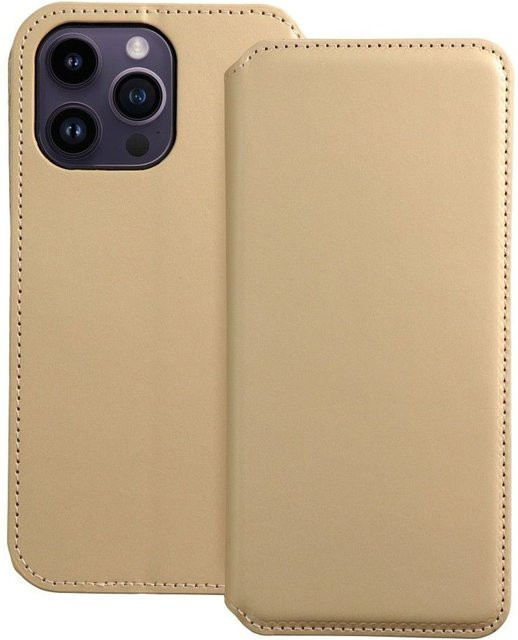 Wallet Case Schutzhülle für Apple iPhone 14 Plus und iPhone 14 Pro Max in Beige - Bild 1