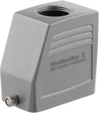 Weidmüller Steckergehäuse HDC 24D TOLU 1M25G in Grau aus Edelstahl - Bild 1