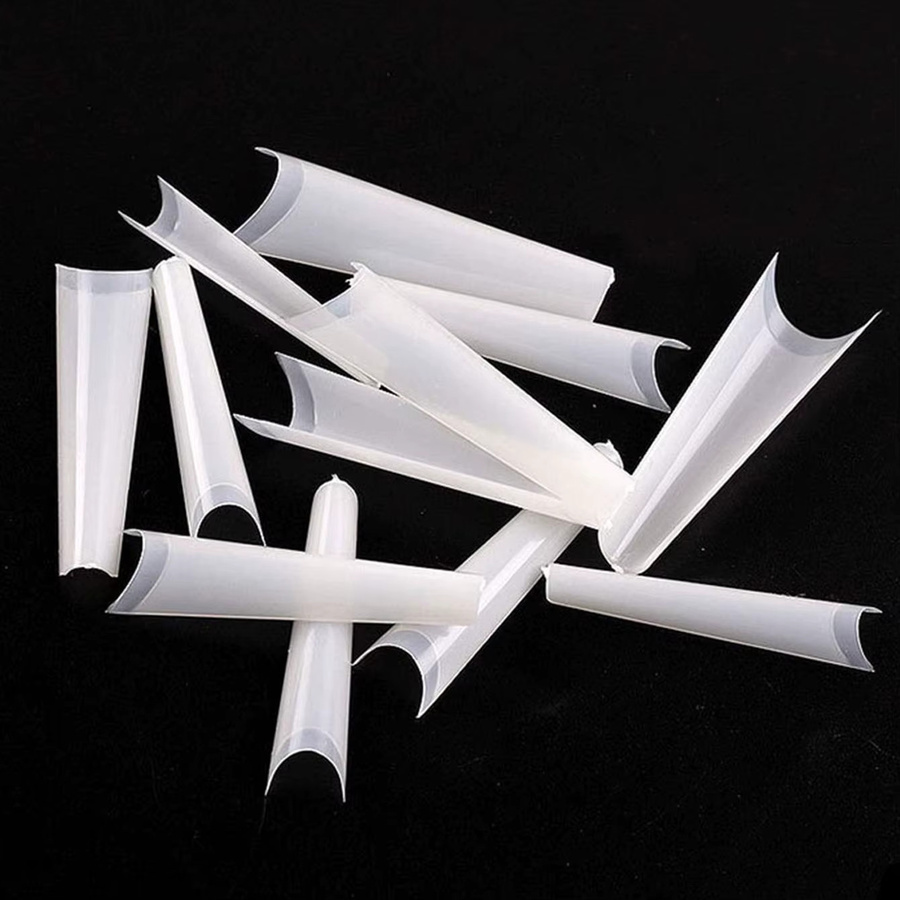 ARTAUG Künstliche Nägel, Transparent, Sargform, 504 Stück, Weiß - Bild 6