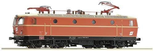 Roco H0 E-Lok 1144.40 der ÖBB in Blutorange und Schwarz - Bild 1