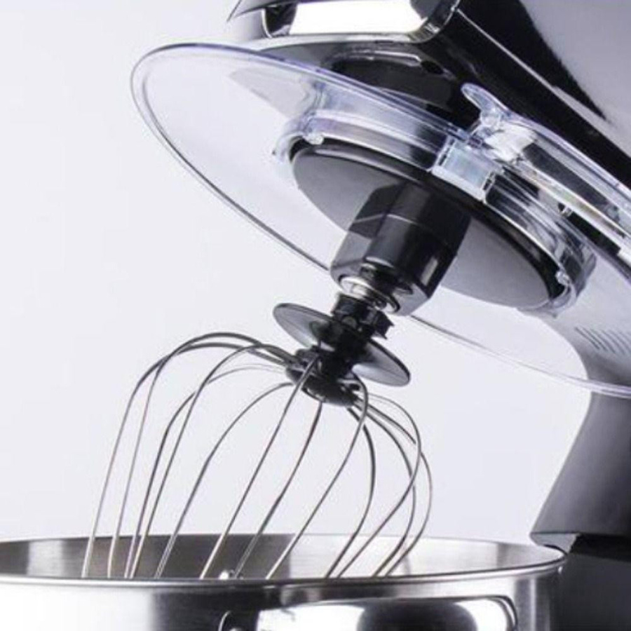 Ersatz-Schneebesen Rührkopf aus Edelstahldraht für Kippkopf-Standmixer in Silber - Bild 2